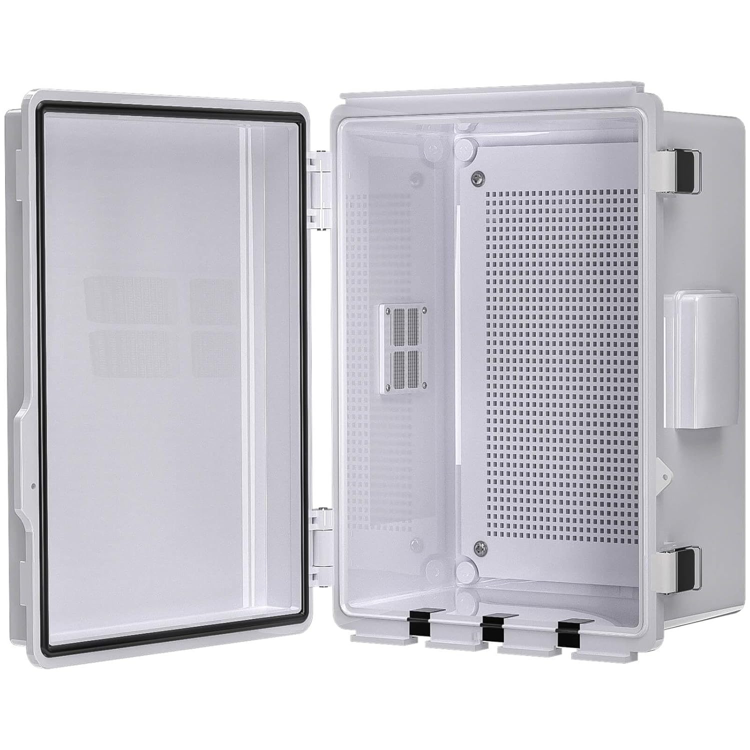 Electrical Junction Box with Ventilated Design for Indoor/Outdoor Use