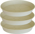 Large 26 Inch Plant Saucer 3 Pack for Indoor and Outdoor Use