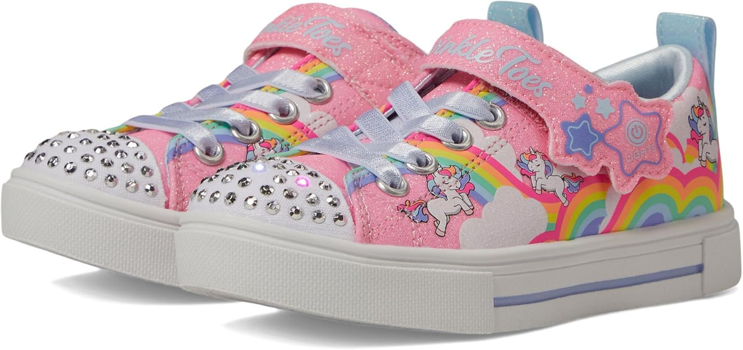 Skechers Kids' Twinkle Sparks-Jumpin' Clouds Light-Up Sneakers