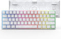 60 Percent Keyboard with Topographic Theme for Gaming and Work