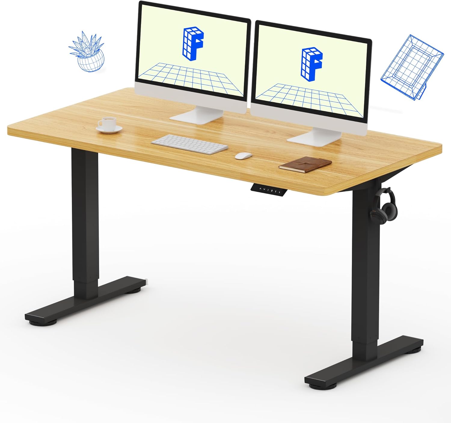 FLEXISPOT EN1 Electric Height Adjustable Standing Desk