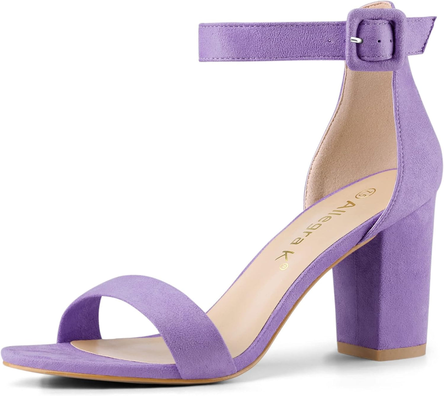 Allegra K Women's Open Toe High Chunky Heel Sandals for All Occasions