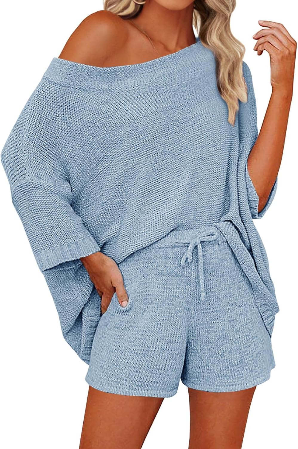 Mafulus Women's 2 Piece Outfits Sweater Sets for Cozy Style