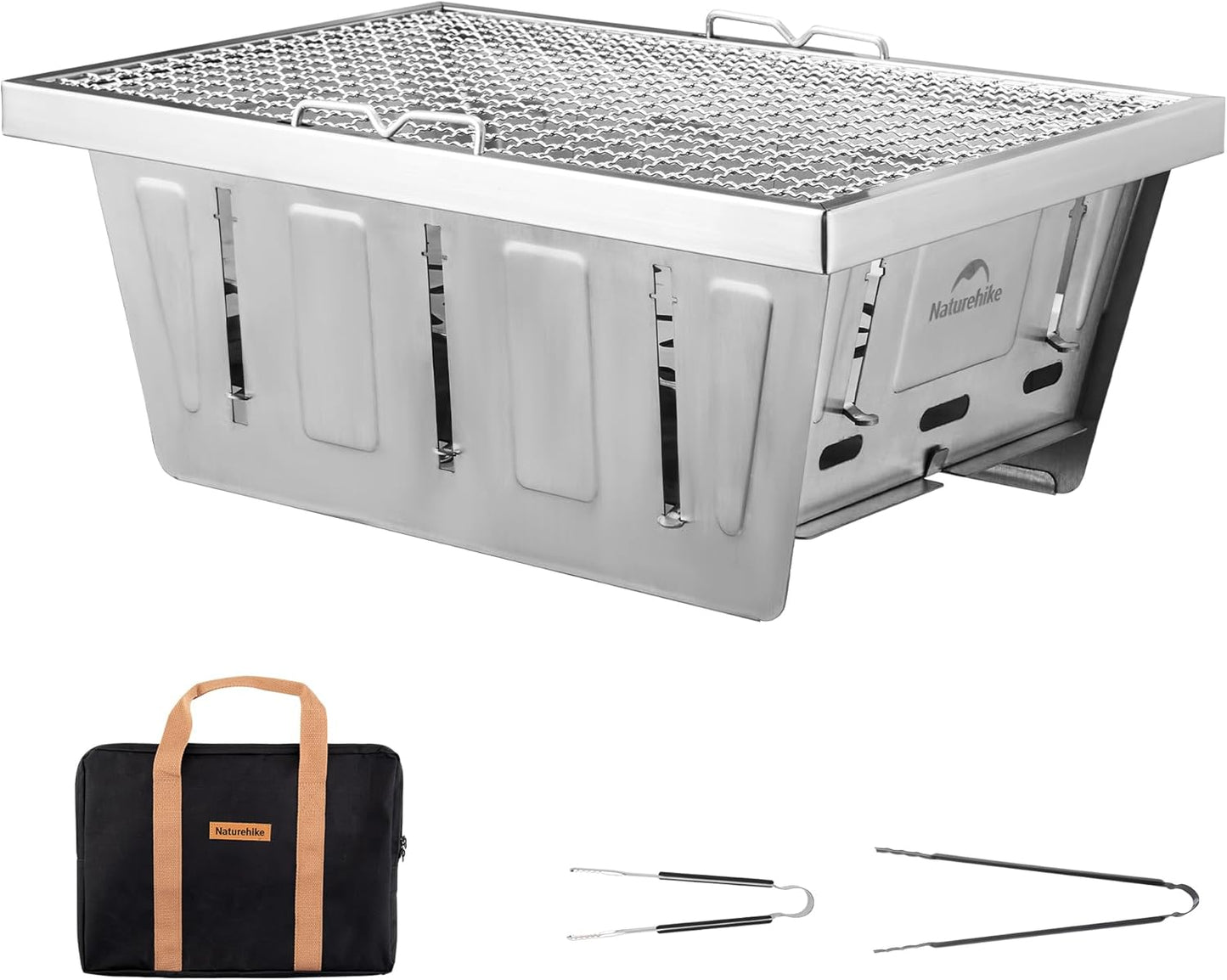 Naturehike Camping Charcoal Grill for Outdoor Cooking & Tailgating