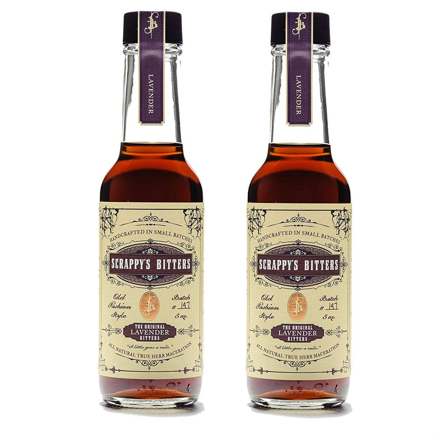 Scrappy's Bitters - Organic Lavender Blend (5 oz x 2)