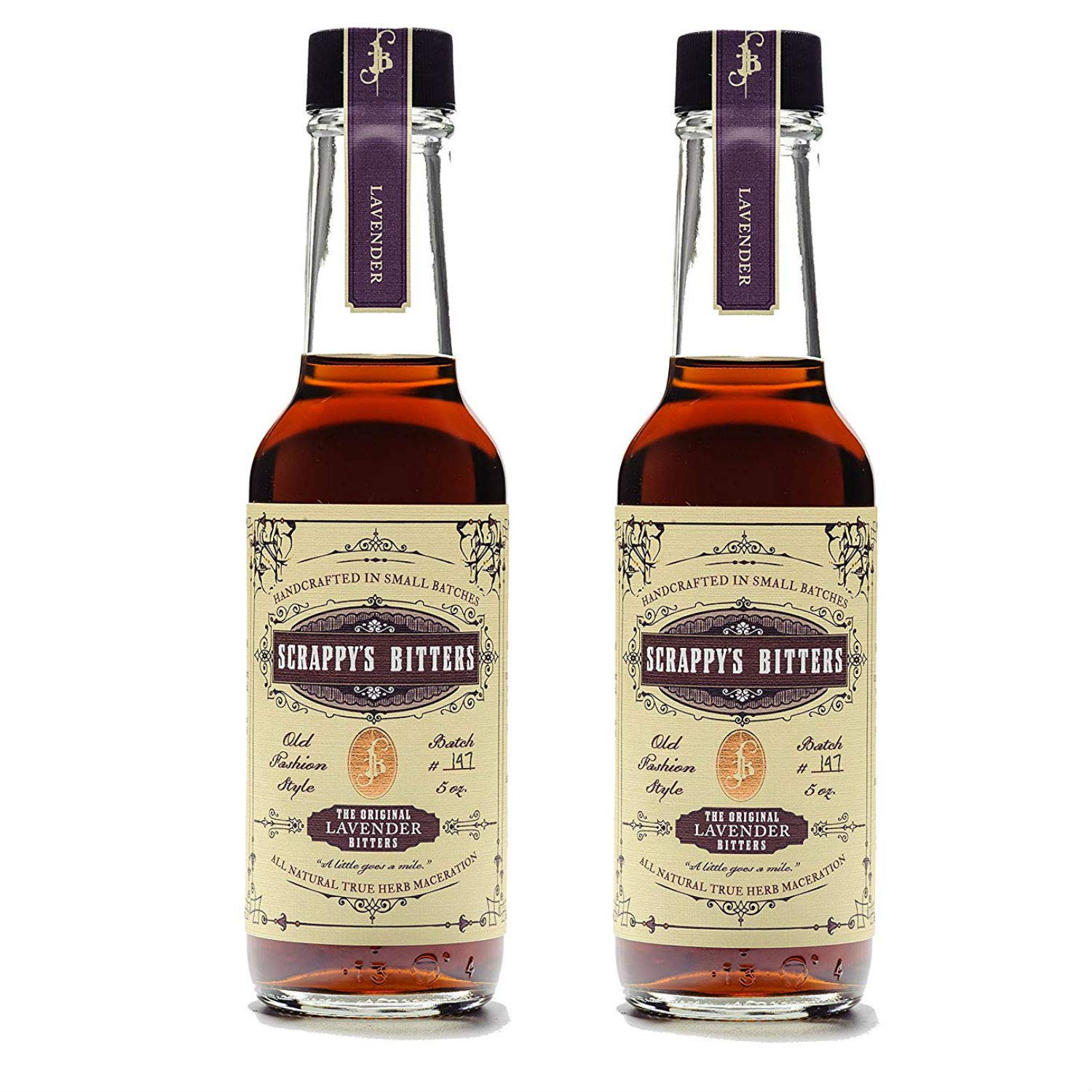 Scrappy's Bitters - Organic Lavender Blend (5 oz x 2)