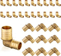 30-Pack PEX Fittings 1 Inch x 3/4 Inch Reducing Elbow 90 Degree
