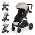 6-in-1 Convertible Baby Stroller with Bassinet Mode - Versatile