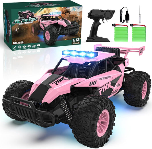 BLUEJAY Remote Control Car for Boys 8-12 - 1:12 Monster Truck