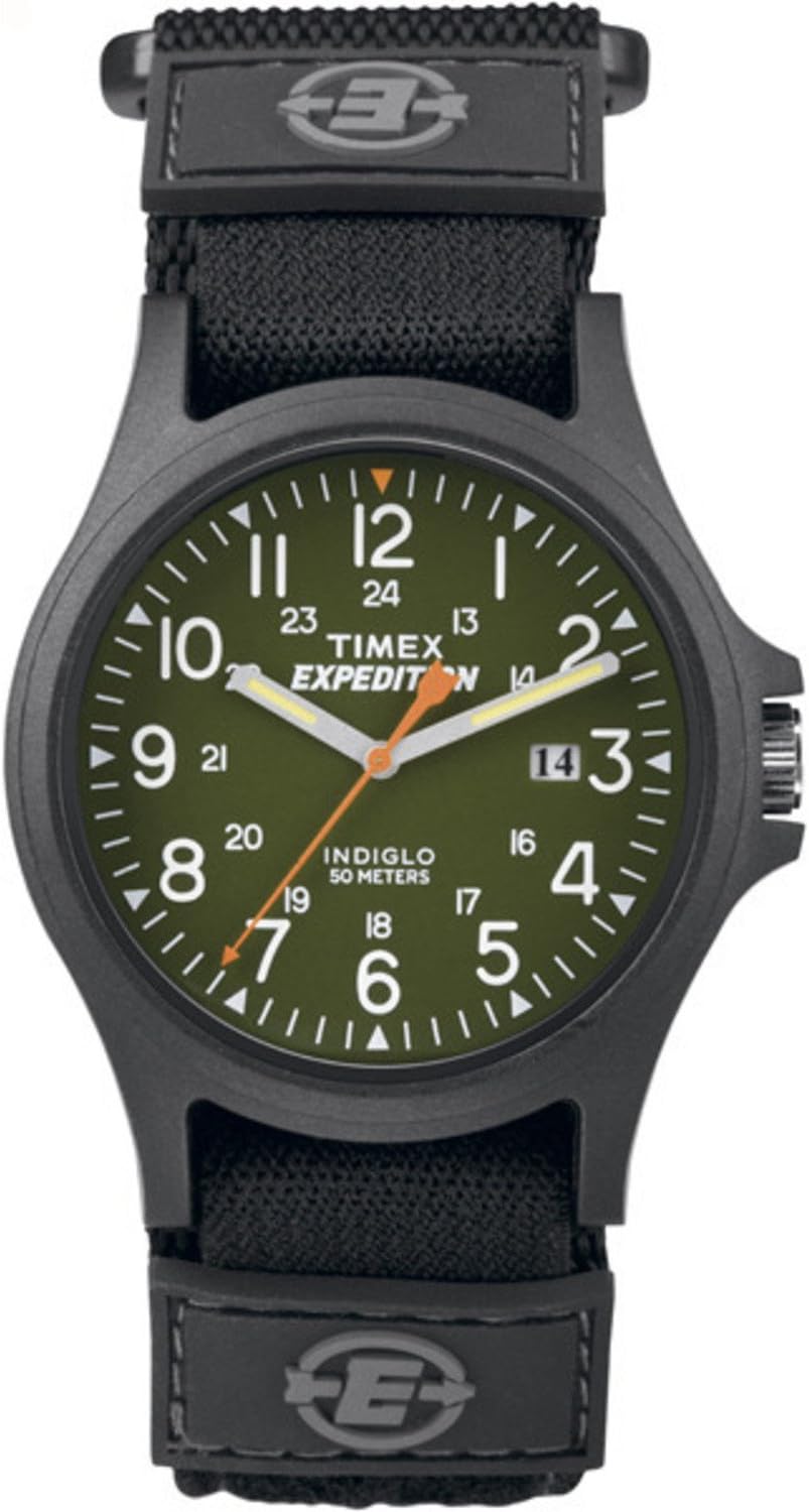 Timex Men's Fast Wrap Velcro Strap Watch