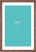 24x36 Brown Picture Frame for Posters and Photos Display