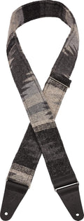 Fender Zion Guitar Strap: Comfort & Style in Gray Aztec
