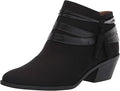 LifeStride Paloma Ankle Bootie - Comfortable Microsuede Chelsea Style