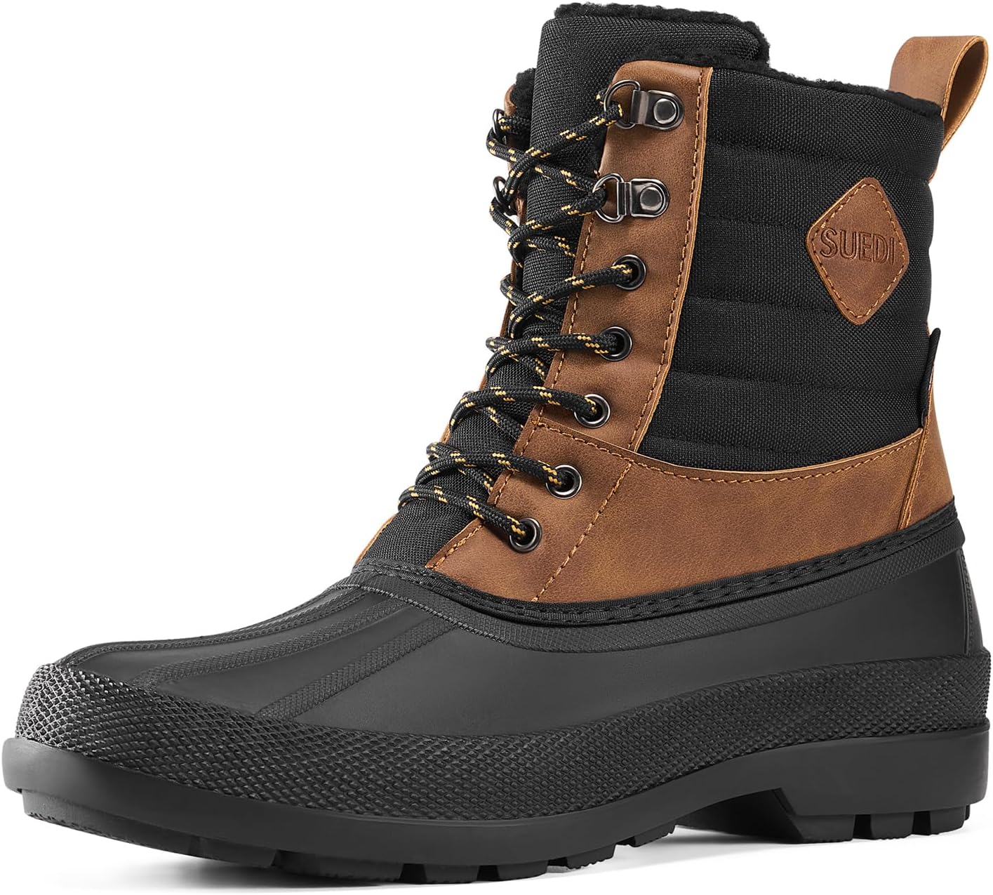 Men's Insulated Waterproof Lightweight Winter Boots for Men