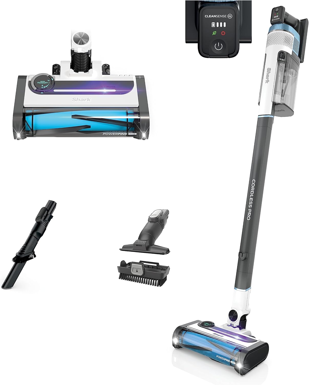 Shark IZ562H Pro Cordless Vacuum with Clean Sense IQ Features
