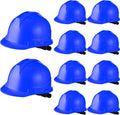 Leumoi 10 Pcs Suspension Hard Hat Set - Durable Ratchet Cap Protection