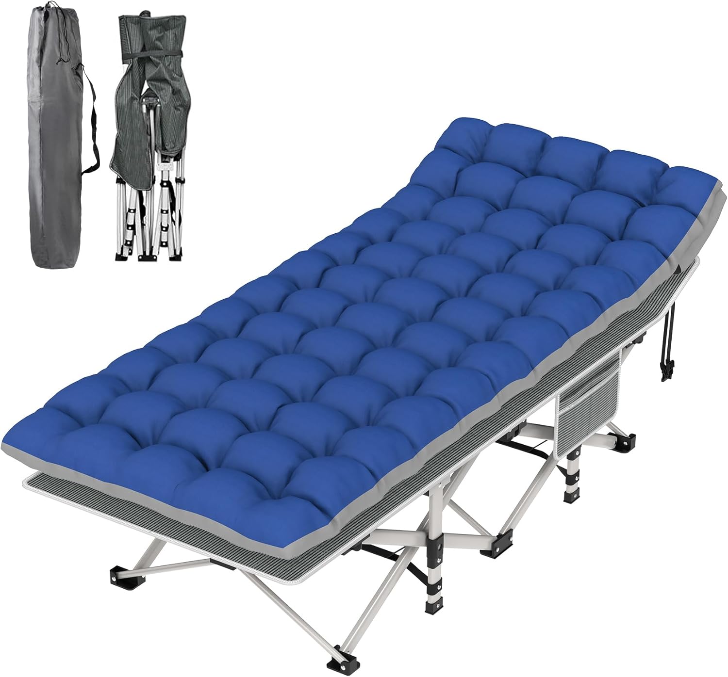 Suteck Camping Cot Bed for Adults - Portable Folding Outdoor Use