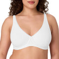 Bali Women's Cotton 2-Ply Underwire Bra - Moisture-Wicking Comfort