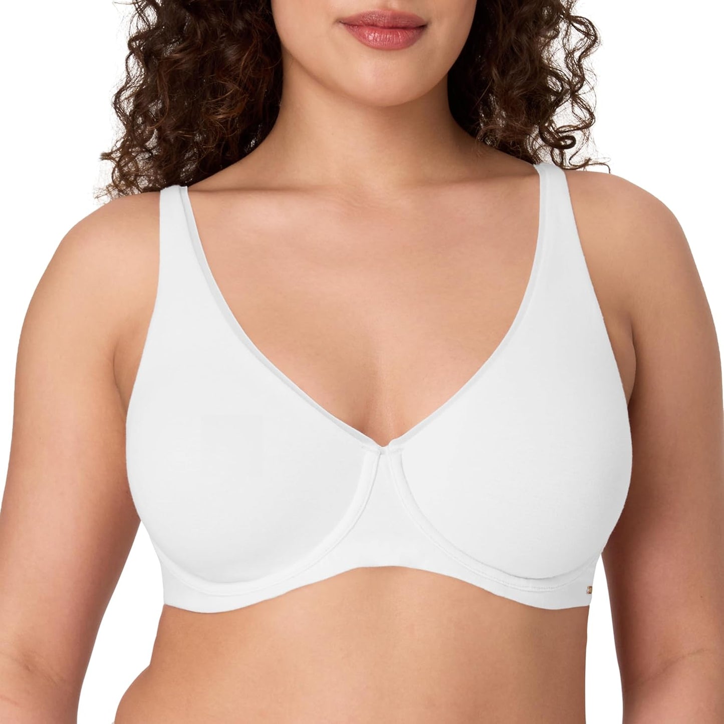 Bali Women's Cotton Collection Underwire Bra for Comfort