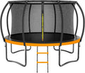 Trampoline 8FT 10FT 12FT 14FT 16FT Outdoor Trampoline - Safe Enclosure