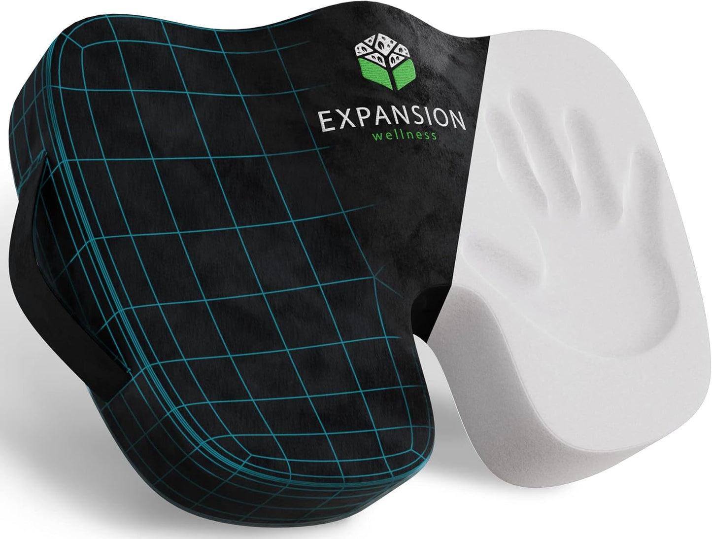 Memory Foam Tailbone Seat Cushion for Back Pain Relief