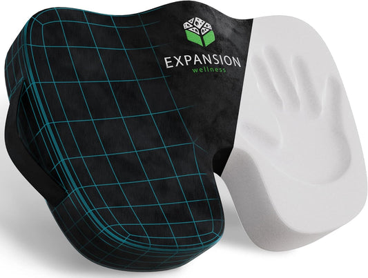 Memory Foam Tailbone Seat Cushion for Back Pain Relief