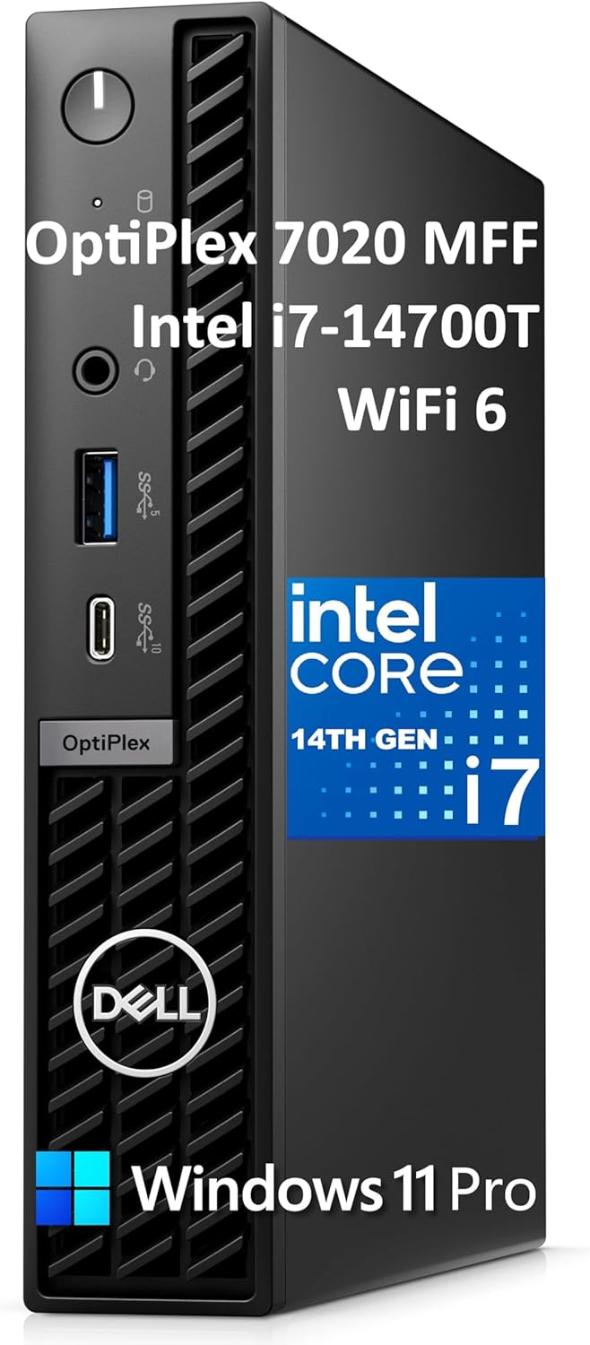 Dell OptiPlex 7020 Mini PC with 14th Gen Intel i7 Processor