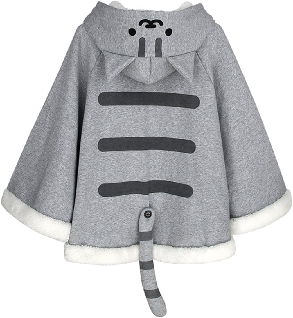 COZY CATPAW FLEECE CAPE