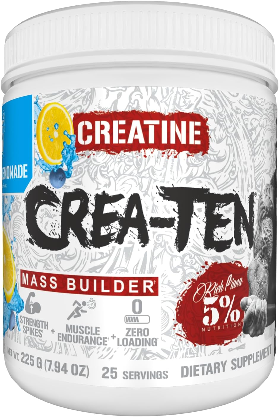 5% Nutrition CreaTEN Creatine Complex for Maximum Muscle Gain