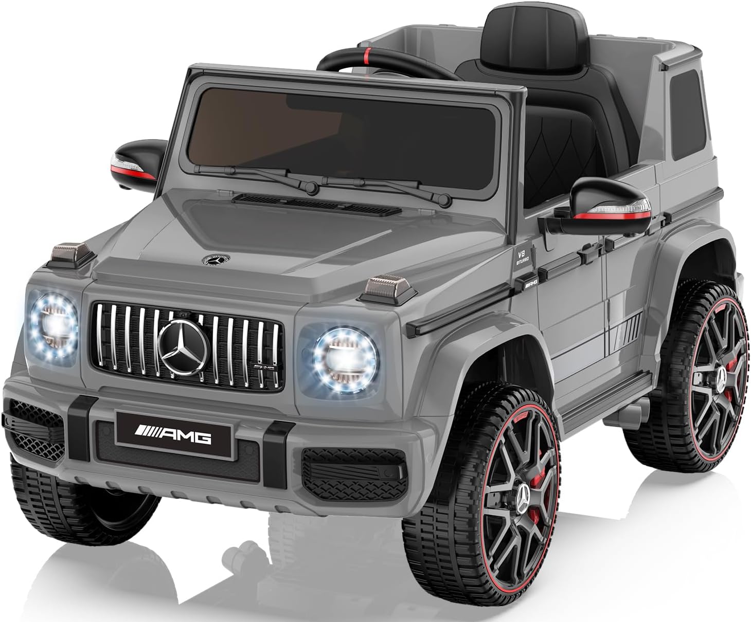 12V Ride on Car for Kids with Remote Control and Music Player