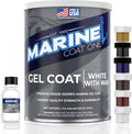 Iso/Npg Gel Coat White with Wax Repair Kit - Tintable 1 Gallon