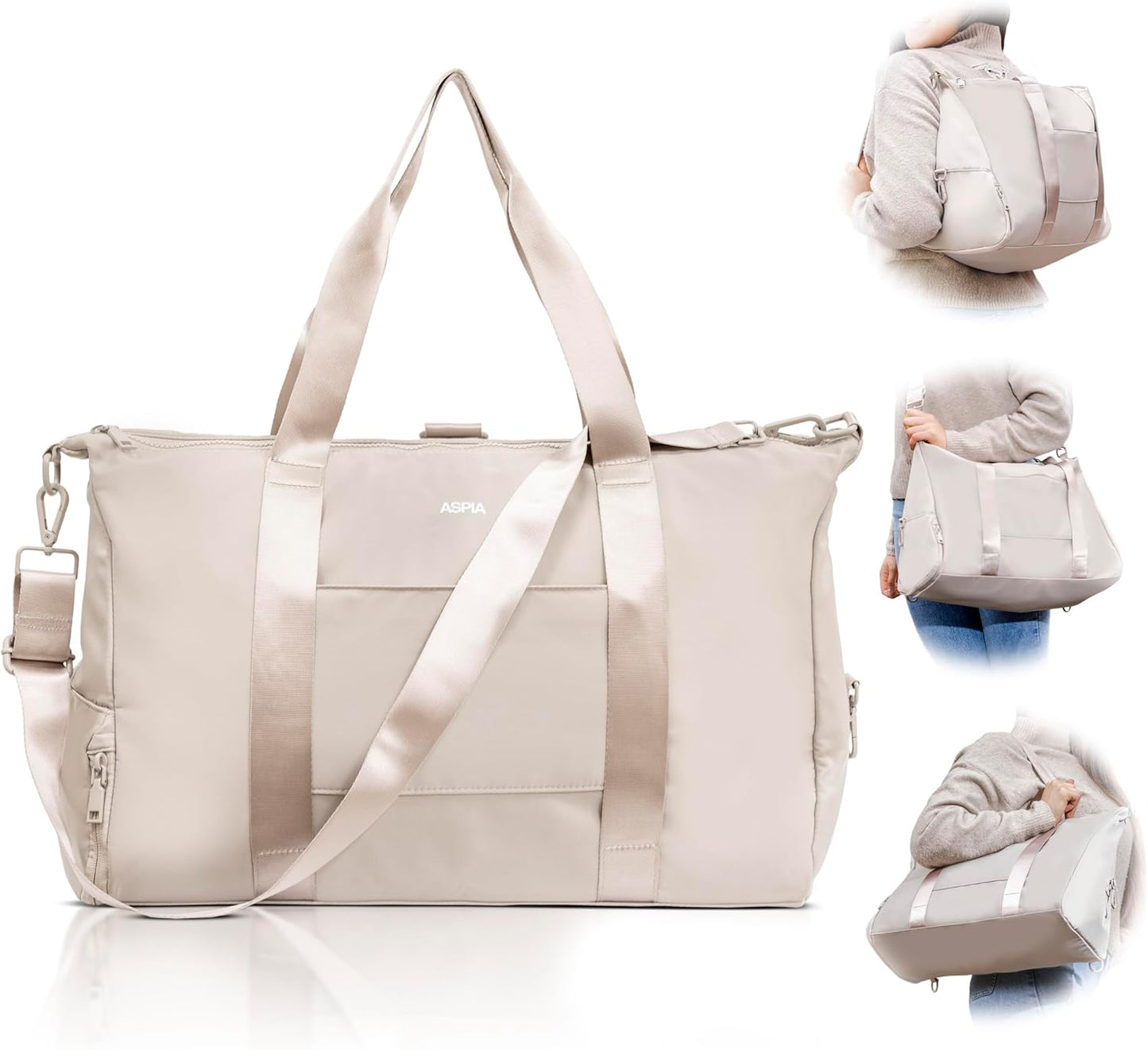 ASPIA 3-in-1 Gym Bag: Stylish & Functional