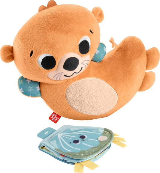 Fisher-Price 2-in-1 Otter Plush: Sensory Fun for Newborns