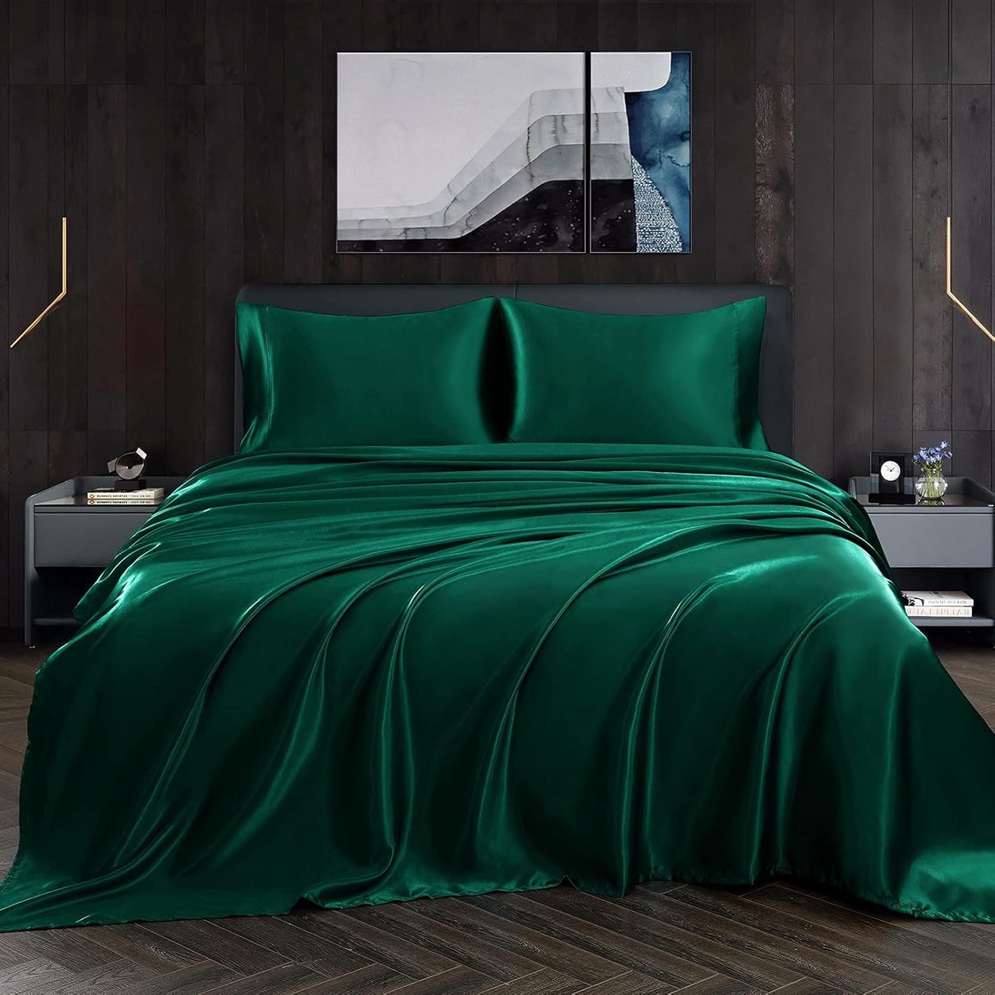 Homiest Satin Sheets Set for Luxurious Sleep Experience