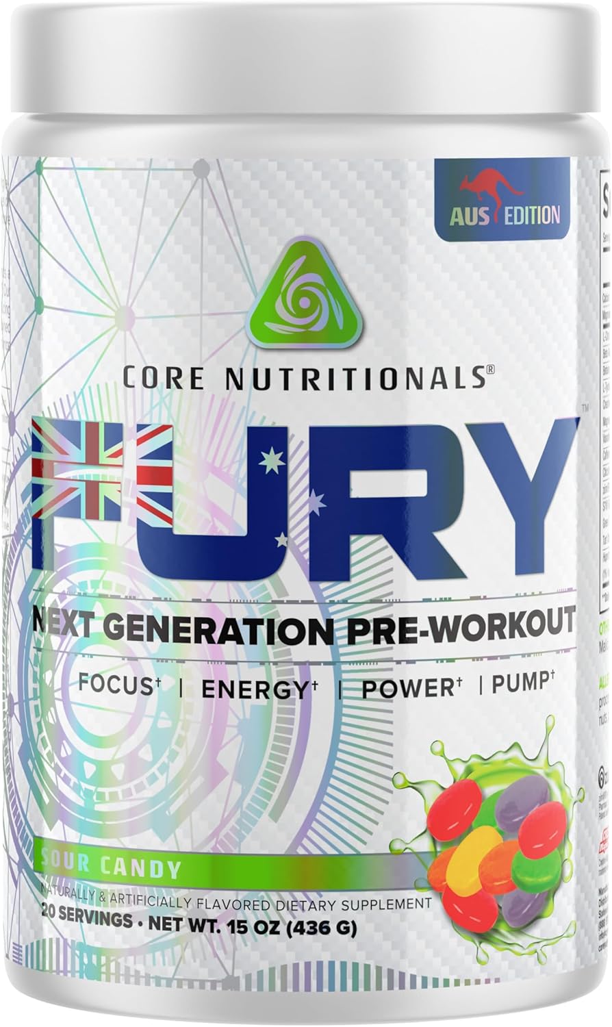Core Fury Platinum Pre Workout: Extreme Energy & Pump