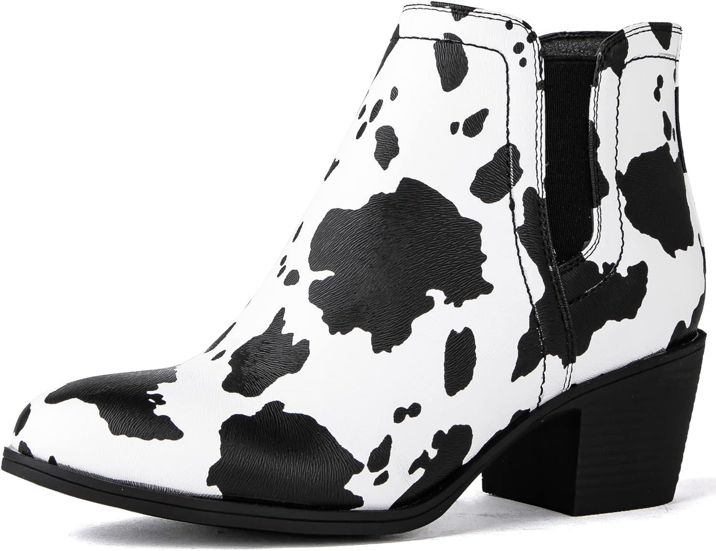 GLOBALWIN Women's Pull On Ankle Boots for Stylish Cowgirls
