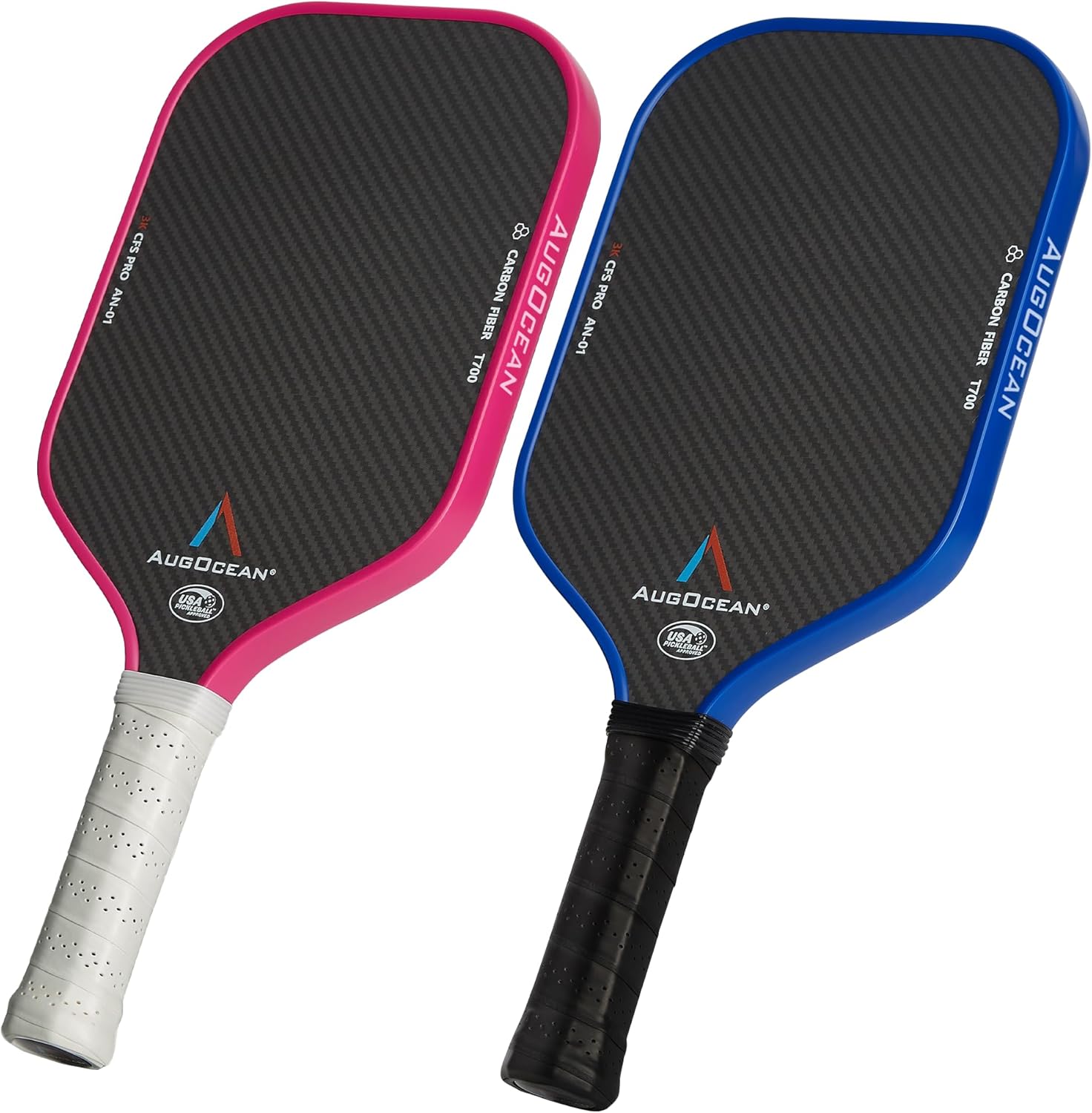 Pickleball Paddles Set of 2 with Carbon Fiber Technology