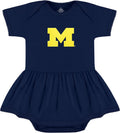 Creative Knitwear College Baby Picot Bodysuit Dress - Team Logo game