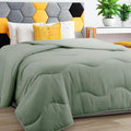 Lightweight Comforter Cooling Sage Green Queen - All Season Duvet