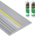 Papillon 16.5Ft Garage Door Bottom Seal Strip - Heavy-Duty