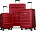 American Tourister Westridge Hardside Luggage Set, Holly Red 3PC