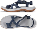 Viakix Womens Walking Sandals - Comfortable Arch Support Sport Sandal
