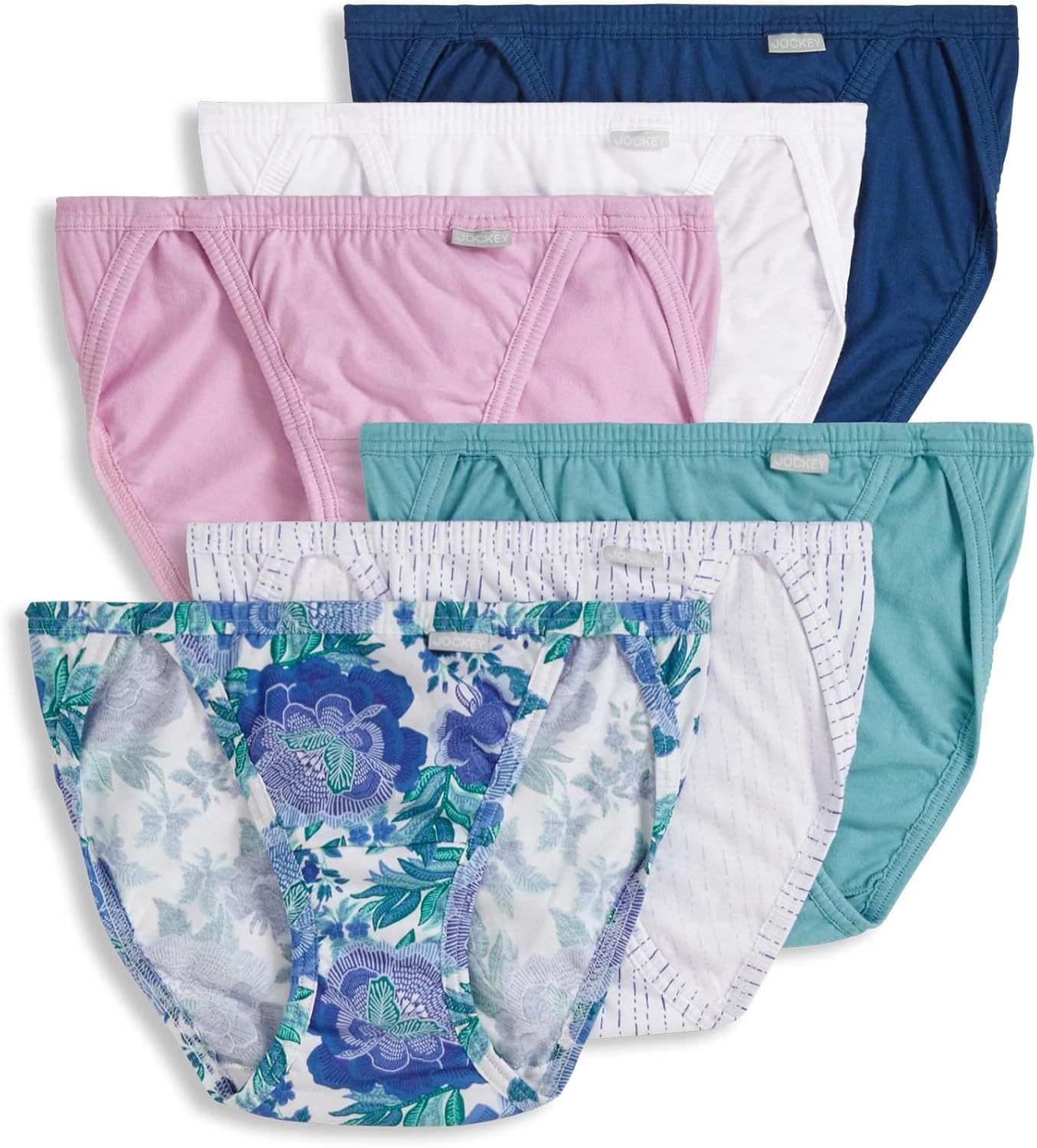 Jockey Women's Elance String Bikini 6 Pack for Ultimate Comfort