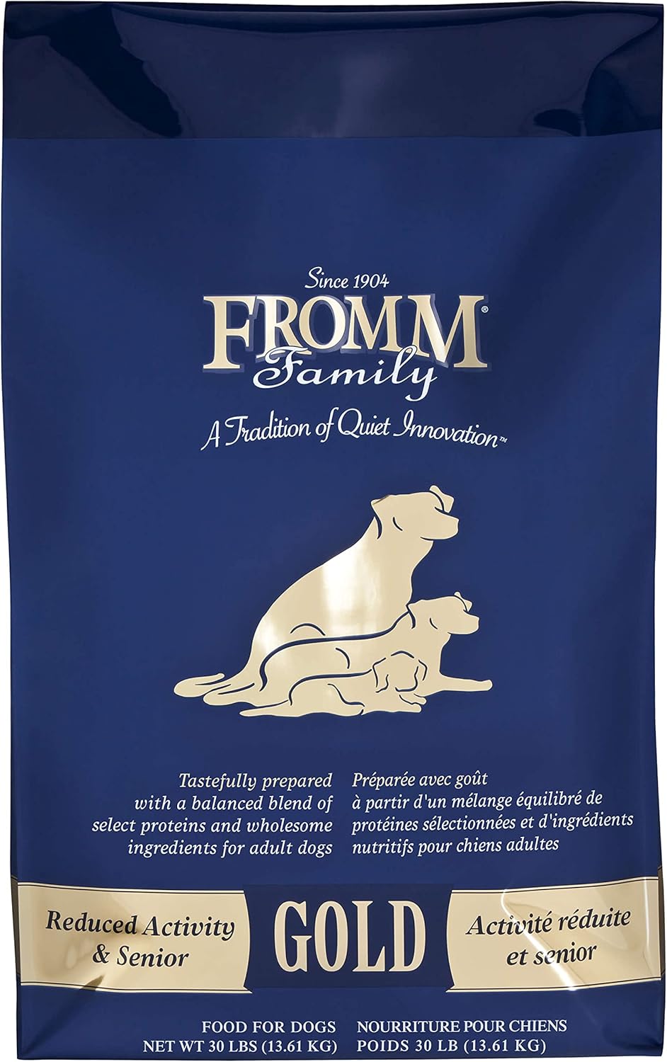 Fromm Reduced Activity Senior Gold Dog Food for Medium Breeds
