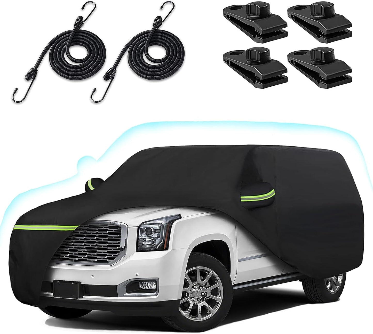 BETERNY 6 Layer Car Cover for Chevy Suburban & GMC Yukon XL