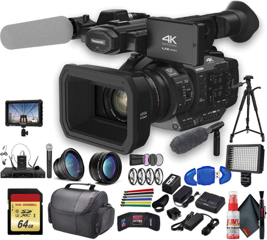 Panasonic AG-UX180 4K Camcorder Bundle