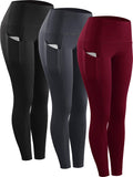 High Waist Running Workout Leggings for Women - With Deep Phone Pocket