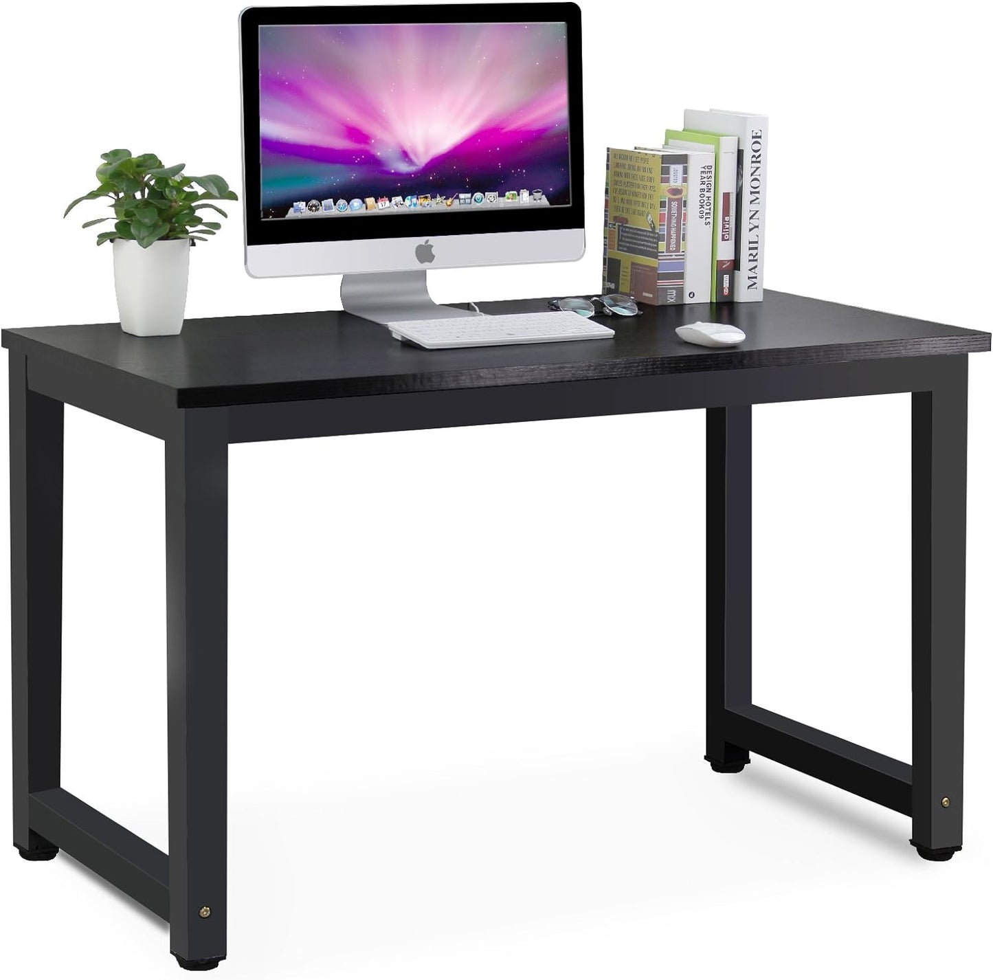 Tribesigns 47 inch Modern Simple Office Desk for Home Office