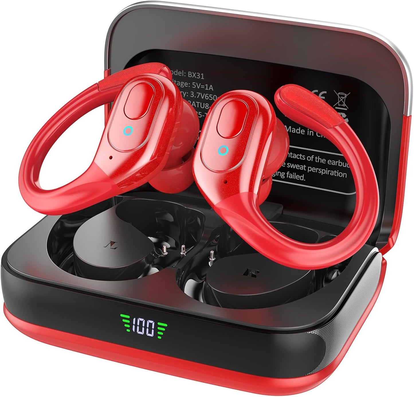 Wireless Earbuds Bluetooth 5.4 with 75hr Playtime and IPX7