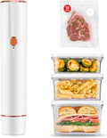 Vacuum Sealer for Food Compact Handheld Vac Seal Machine - Portable
